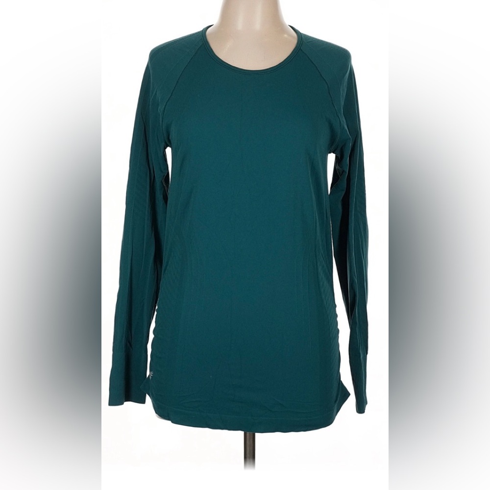 Athleta Deep Teal Long Sleeve Top